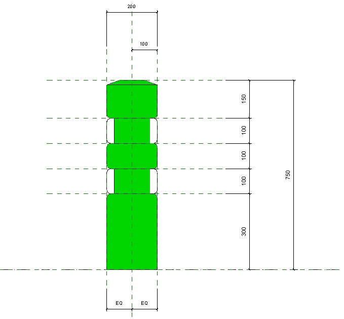 2023-11-03 17_30_40-Autodesk Revit 2019.2 - [BA-19-AES-Generico-Baliza.rfa - Alzado_ Frontal]